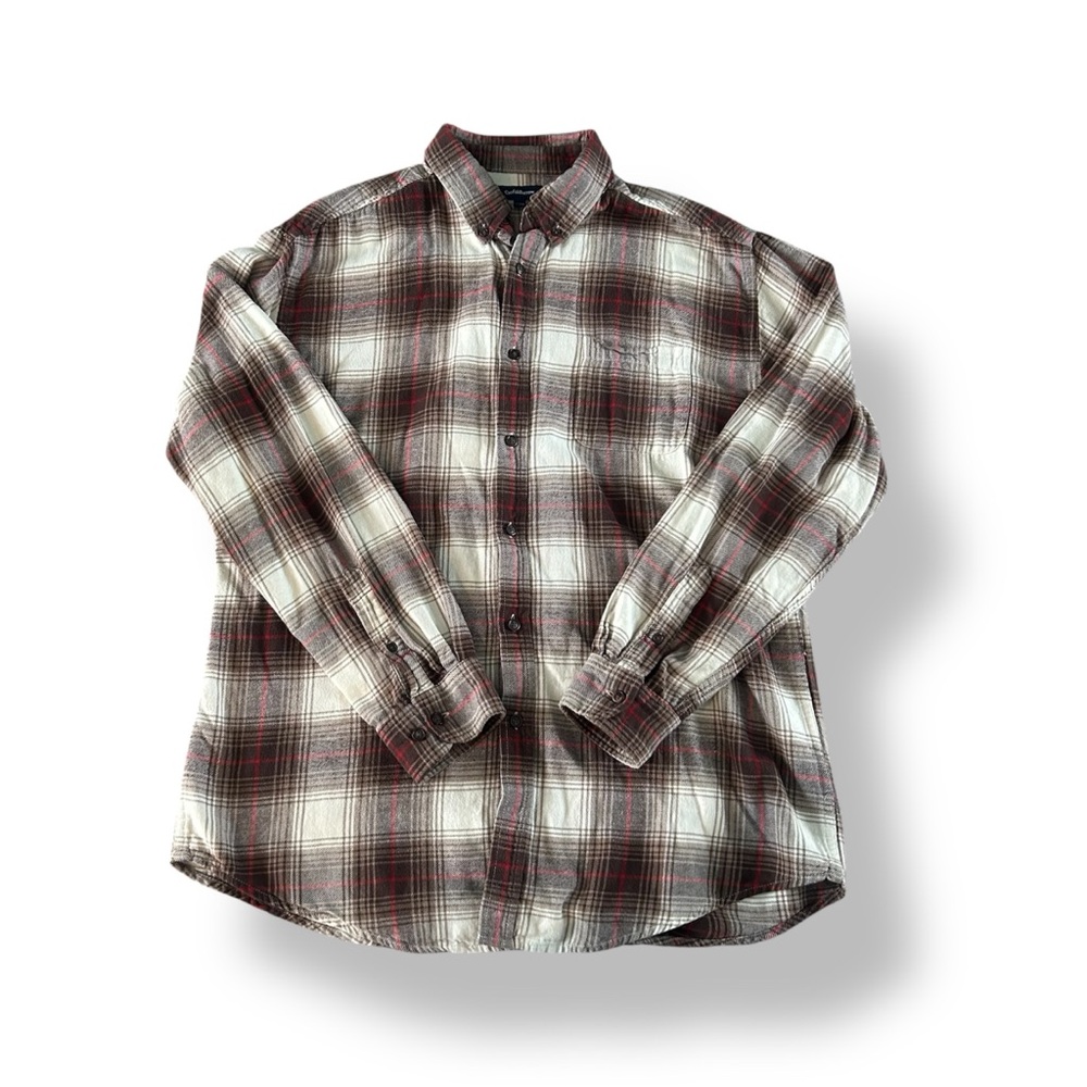 [Croft & Barrow] Brown Flannel Shirt